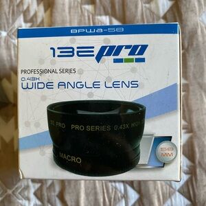 Wide Angle Lens and accessories for cannon